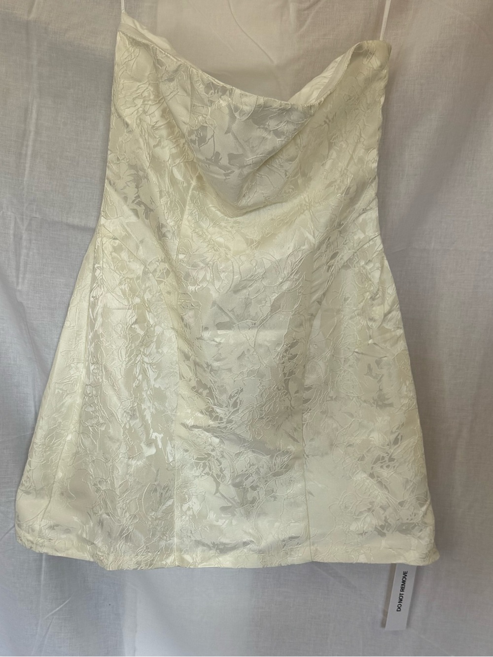 Princess Polly NWT Heaven Sent Strapless Mini Dress White